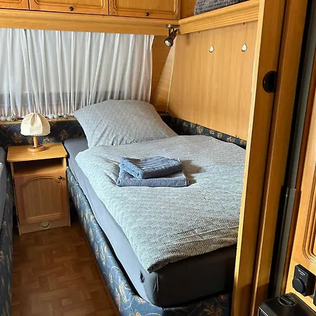 Blockhuette Mit Wohnwagen Direkt Am Bikepark Und Skilift Ξενοδοχείο